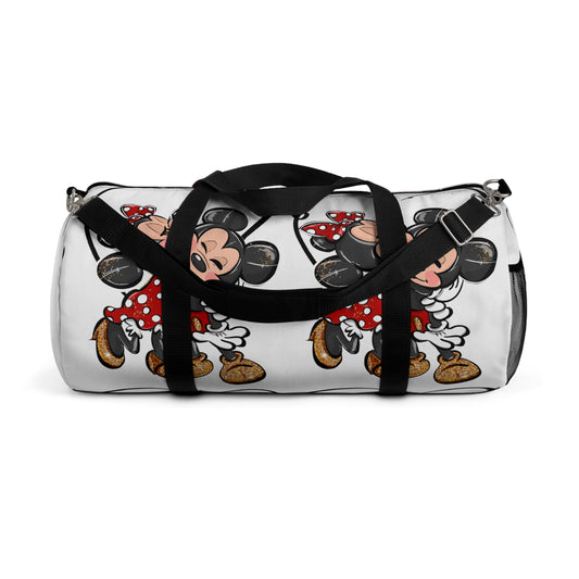 Minnie & Mickey Duffel Bag - Red